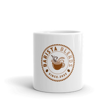 Load image into Gallery viewer, Barista Blends White Glossy Mug
