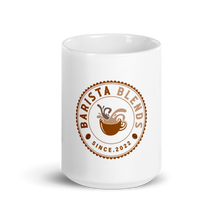 Load image into Gallery viewer, Barista Blends White Glossy Mug
