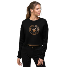 Load image into Gallery viewer, Barista Blends Printed Crop Sweatshirt
